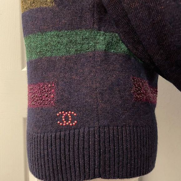 Chanel 12 A Fall Runway Ready to Wear Collection Wool Blend Pullover Sweater NWT - Picture 4 of 10